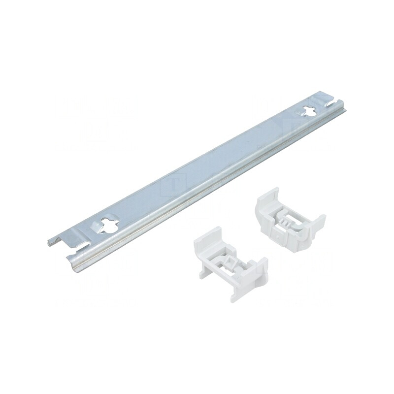 Şină DIN Oțel 35x7.5x250mm pentru Carcase | Electronic-mag.ro | Componente Electronice