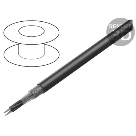 Cablu electric HELUTHERM 145 4x1mm2 negru | Electronic-mag.ro | Componente Electronice