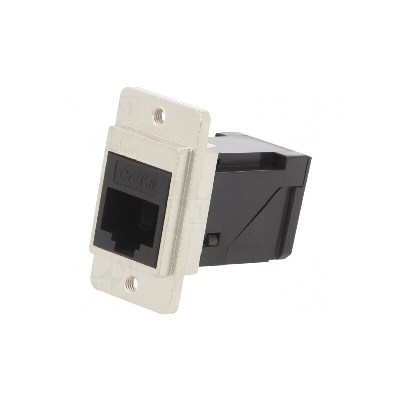 Adaptor DUALSLIM Cat 6 8p8c 29mm M3 | Electronic-mag.ro | Componente Electronice