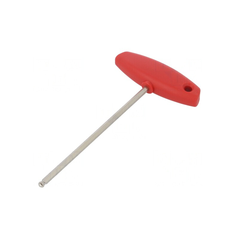 Cheie Imbus Sferic HEX 5mm 182mm Oțel Crom-Vanadium | Electronic-mag.ro | Componente Electronice