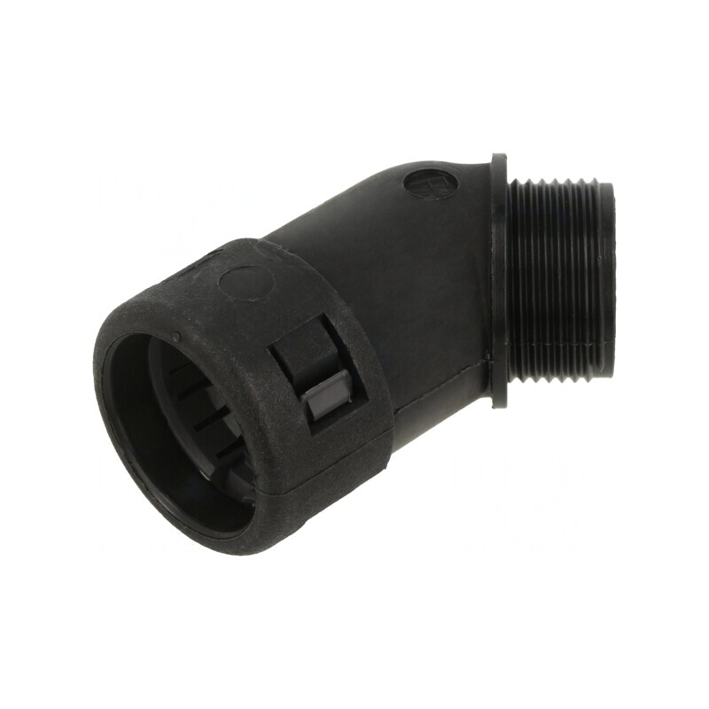 Conectori în unghi 45° filet metric poliamidă 6 | Electronic-mag.ro | Componente Electronice