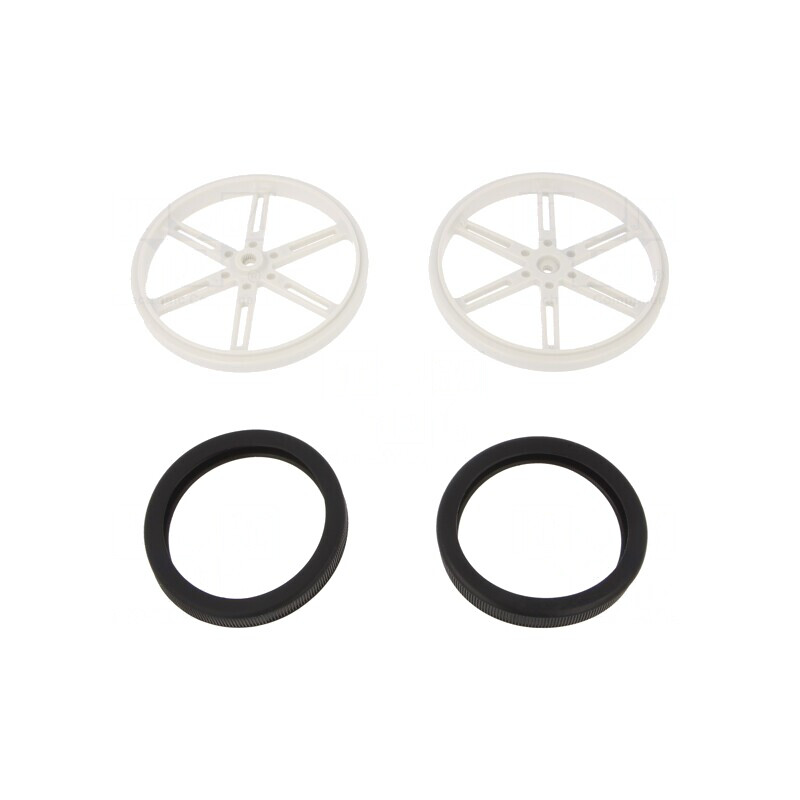Ax Albă Moletat Ø90mm W10mm | Electronic-mag.ro | Componente Electronice Ax Albă Moletat Ø90mm W10mm | Electronic-mag.ro | Componente Electronice