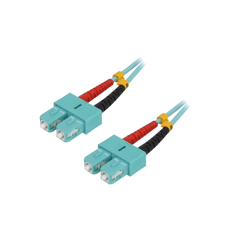 Patch cord fibră OM3 SC/UPC 3m LSZH | Electronic-mag.ro | Componente Electronice