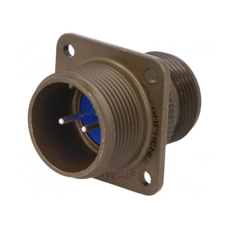 Conector circular din aluminiu 16S 97-3100A-16S-4P | Electronic-mag.ro | Componente Electronice