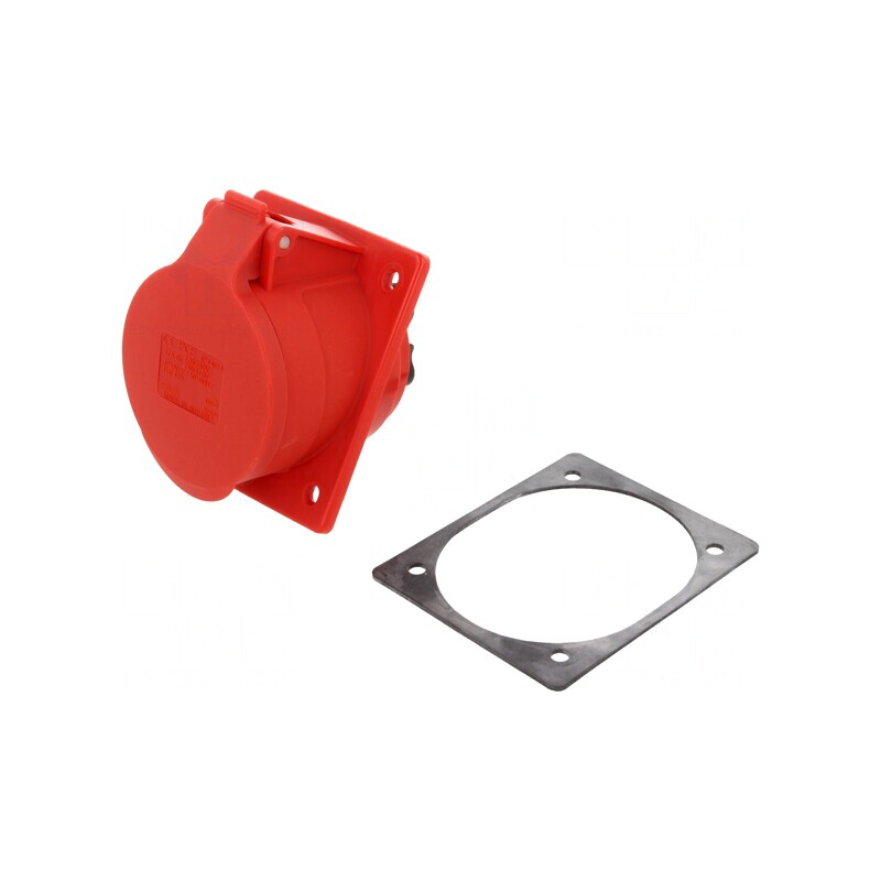 Conector alimentare AC trifazat 32A 400VAC IP44 | Electronic-mag.ro | Componente Electronice