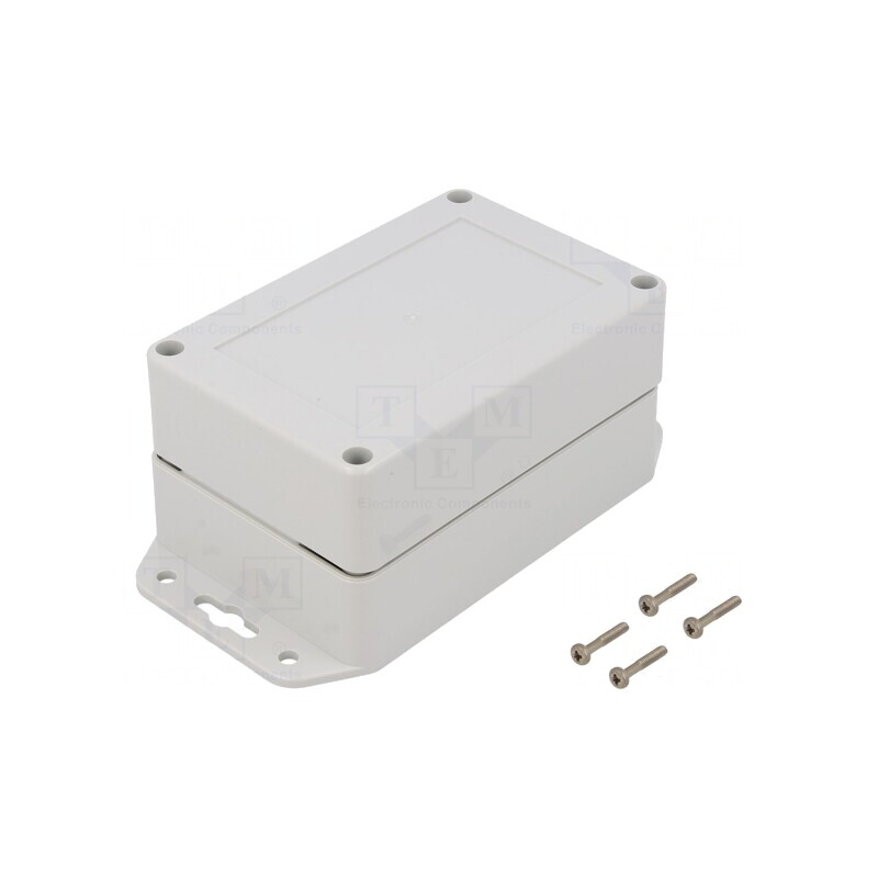 Carcasă universală ABS gri deschis 80x120x60mm | Electronic-mag.ro | Componente Electronice