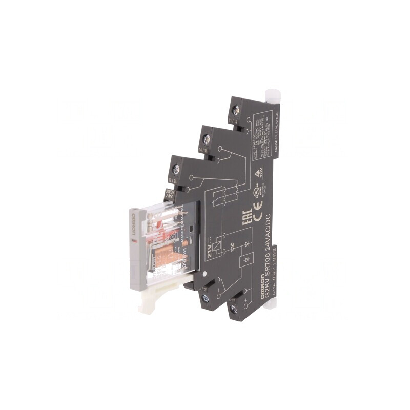 Releu intermediar SPDT 24V 6A | Electronic-mag.ro | Componente Electronice