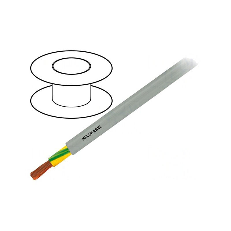 Cablu de control PURO-J-HF 1G10mm2 gri Cu | Electronic-mag.ro | Componente Electronice