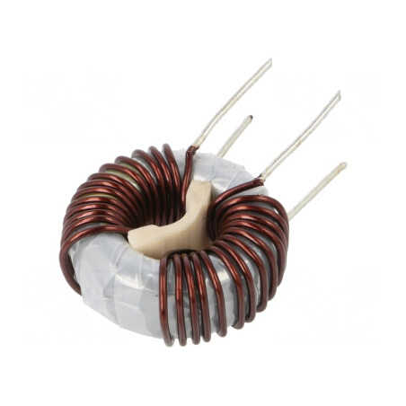Inductor THT 3.3mH 20A 7mΩ 230VAC 21x12mm 10kHz | Electronic-mag.ro | Componente Electronice