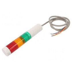 Coloană de Semnalizare LED Roşu/Ambră/Verde | Electronic-mag.ro | Componente Electronice
