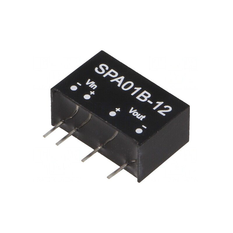 Convertor DC/DC 1W 18-36V la 12V 8-83mA SIP6 | Electronic-mag.ro | Componente Electronice