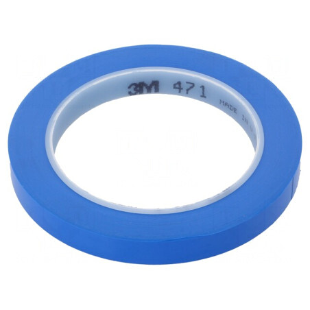 Bandă de marcare albastră 33m x 12mm | Electronic-mag.ro | Componente Electronice
