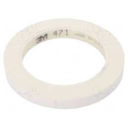 Bandă de Marcare Albă 33m x 12mm | Electronic-mag.ro | Componente Electronice