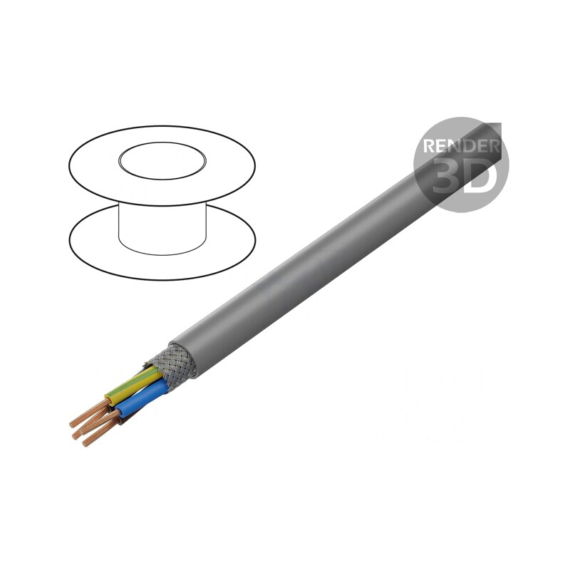 Cablu ÖLFLEX 150CY 4G2.5mm2 PVC Gri 300/500V | Electronic-mag.ro | Componente Electronice