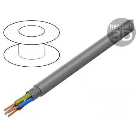 Cablu ÖLFLEX 150CY 4G2.5mm2 PVC Gri 300/500V | Electronic-mag.ro | Componente Electronice