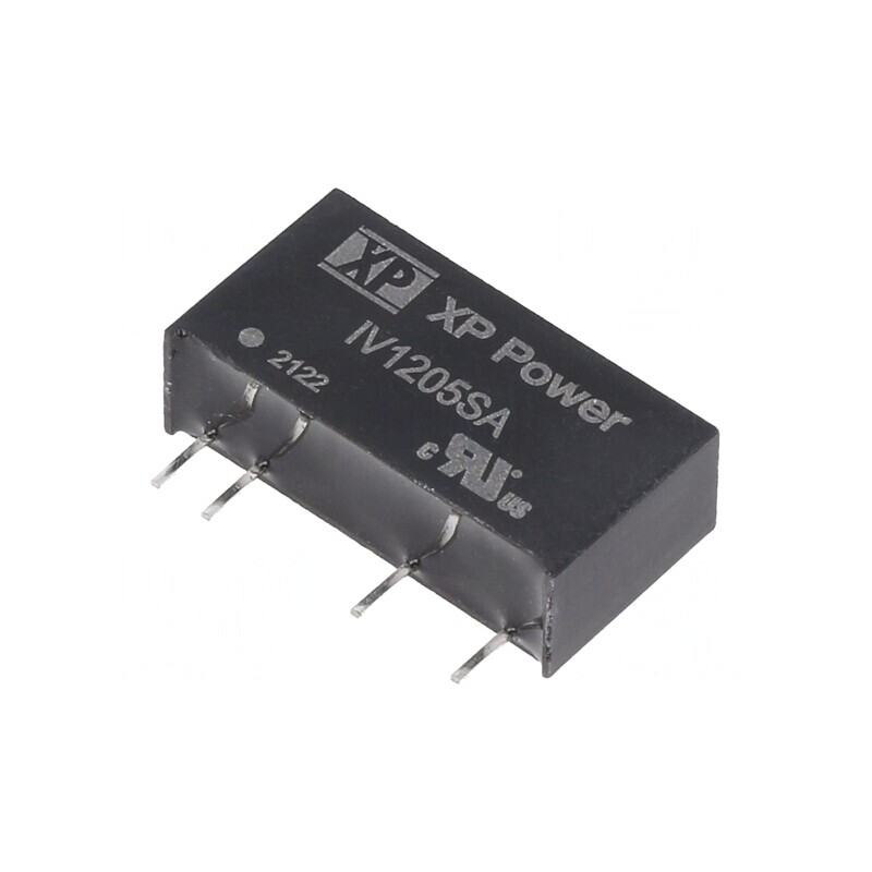 Convertor DC/DC 1W 12V la 5V 200mA SIP 80kHz | Electronic-mag.ro | Componente Electronice