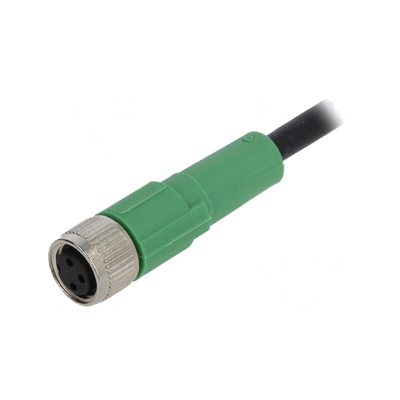 Cablu Conectare M8 1,5m 250VAC 4A PVC | Electronic-mag.ro | Componente Electronice