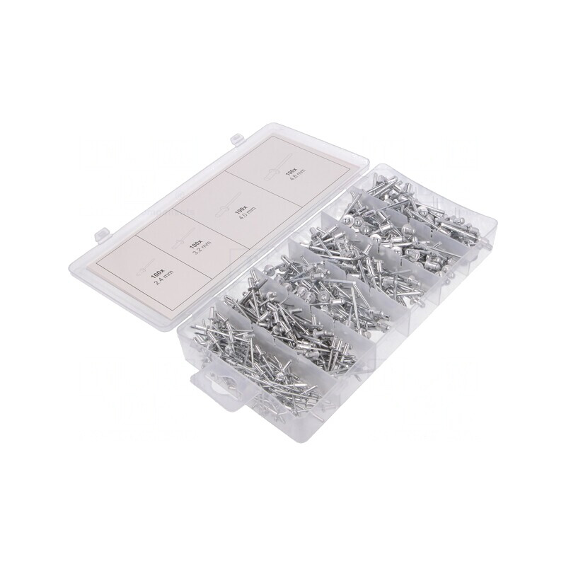 Set 400 Nituri Aluminiu | Electronic-mag.ro | Componente Electronice