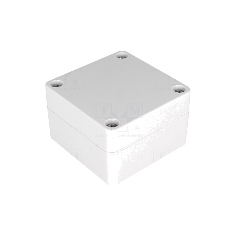 Carcasă Universală ABS Gri 65x65x40mm | Electronic-mag.ro | Componente Electronice