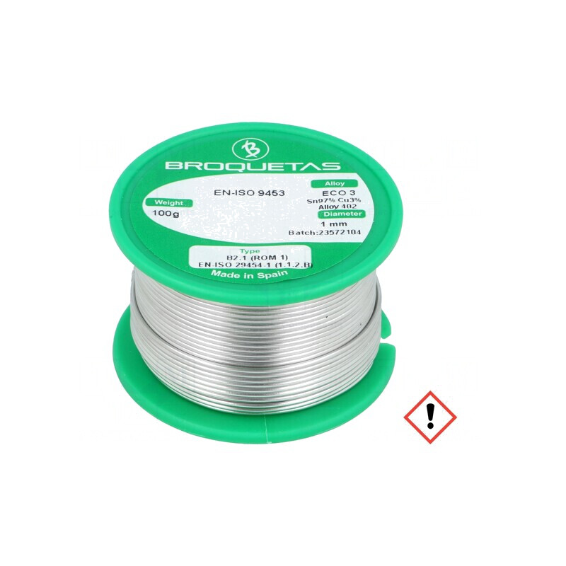 Sârmă de Lipit Fără Plumb 1mm 100g 230°C | Electronic-mag.ro | Componente Electronice