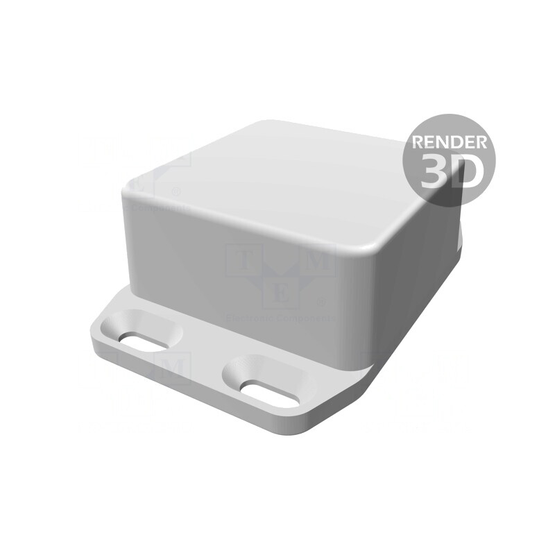 Carcasă Universală cu Lame de Fixare 50x50x21mm | Electronic-mag.ro | Componente Electronice