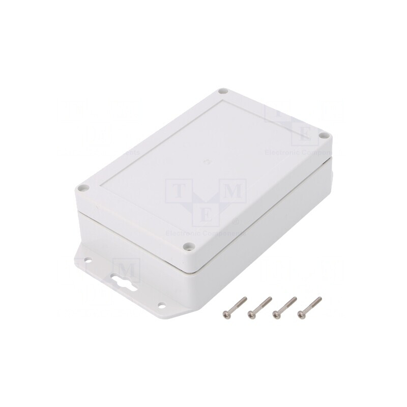 Carcasă universală ABS gri deschis 100x150x45mm | Electronic-mag.ro | Componente Electronice