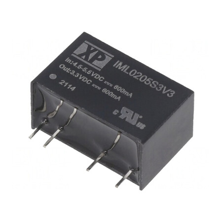 Convertor DC/DC 2W 5V la 3,3V 600mA | Electronic-mag.ro | Componente Electronice