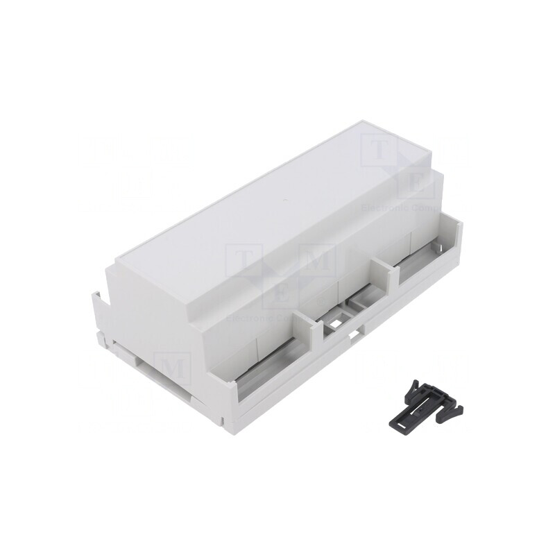 Carcasă pentru șină DIN 90x159x53mm PPO gri | Electronic-mag.ro | Componente Electronice Carcasă pentru șină DIN 90x159x53mm PPO gri | Electronic-mag.ro | Componente Electronice