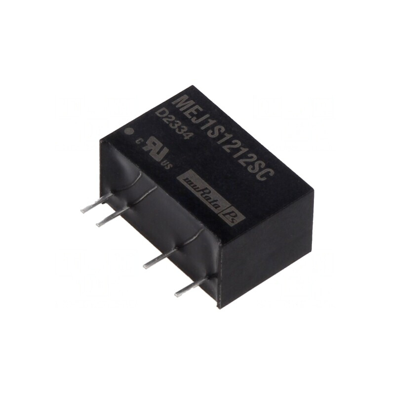 Convertor DC/DC 1W 12V 83mA SIP | Electronic-mag.ro | Componente Electronice