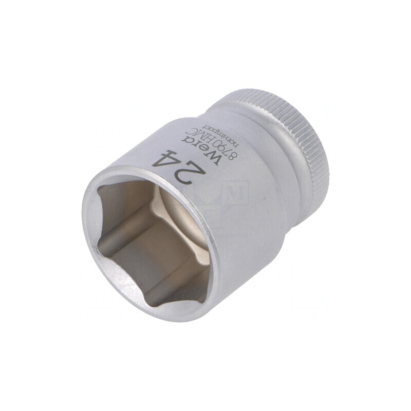 Cheie tubulară 24mm 1/2 oțel crom-vanadium | Electronic-mag.ro | Componente Electronice