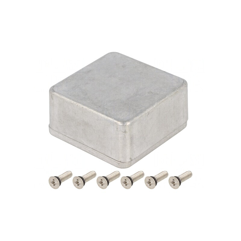 Carcasă Universală Aluminiu IP65 50x50x25mm | Electronic-mag.ro | Componente Electronice