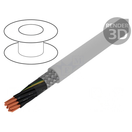 Cablu ÖLFLEX CLASSIC 115 CY 18G 0.75mm² PVC Gri 300V/500V | Electronic-mag.ro | Componente Electronice