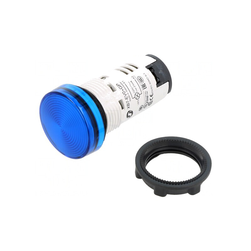 Lumină de Control LED 120V 22mm Harmony XB7 | Electronic-mag.ro | Componente Electronice