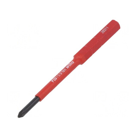 Tijă Pozidriv® izolată PZ0 75mm | Electronic-mag.ro | Componente Electronice