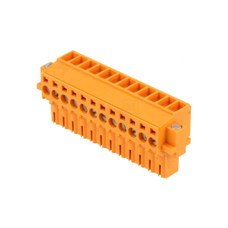 Regletă de Conexiuni Deconectabilă 3,5mm 12 Piste Drept Mufă | Electronic-mag.ro | Componente Electronice