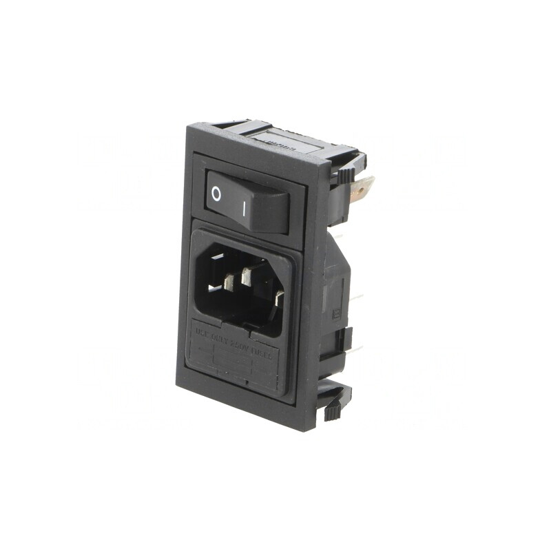 Conector Alimentare AC 10A 250V IEC 60320 | Electronic-mag.ro | Componente Electronice Conector Alimentare AC 10A 250V IEC 60320 | Electronic-mag.ro | Componente Electronice