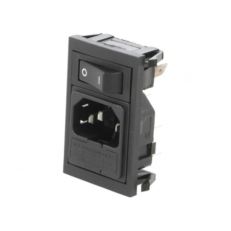 Conector Alimentare AC 10A 250V IEC 60320 | Electronic-mag.ro | Componente Electronice