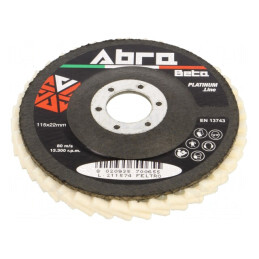 Disc de lustruit pâslă 115mm 22,23mm | Electronic-mag.ro | Componente Electronice