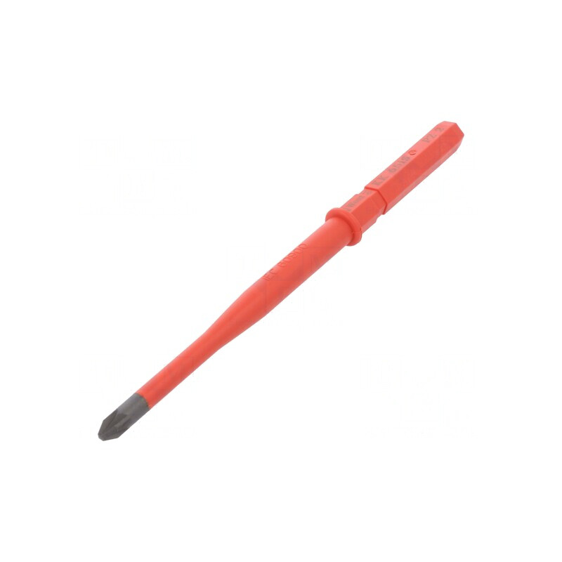 Tijă Pozidriv® izolată PZ2 154mm 1kVAC | Electronic-mag.ro | Componente Electronice