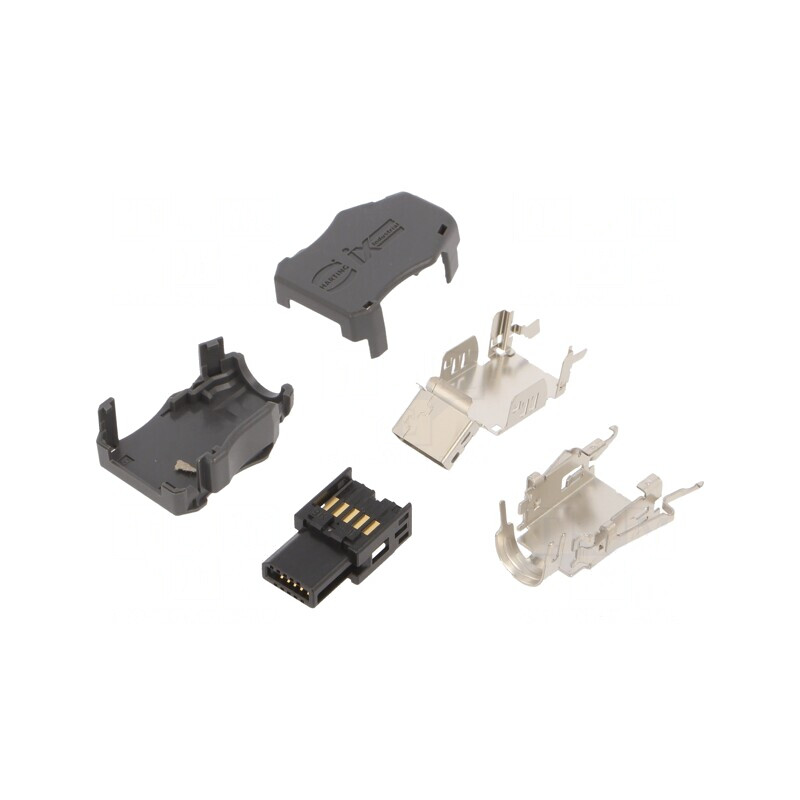 Conector ix Industrial Mufă Mamă 10 PIN | Electronic-mag.ro | Componente Electronice