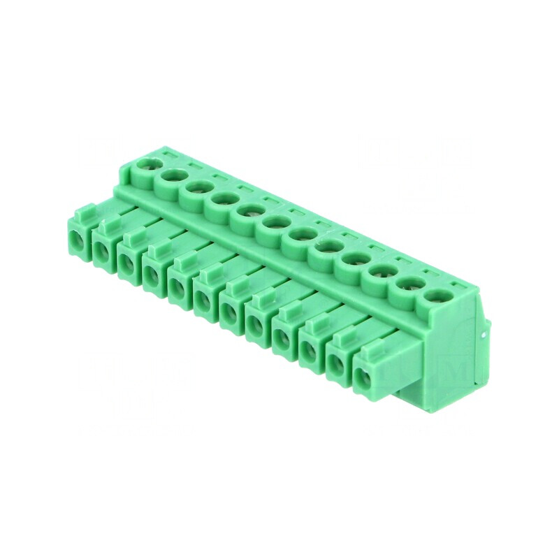 Regletă de Conexiuni Deconectabilă 3,5mm 12 Piste Drept Mufă | Electronic-mag.ro | Componente Electronice