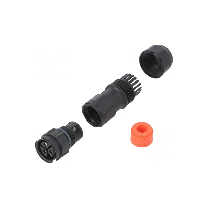 Conector Circular Mamă 3 PIN cu Șurub X-Lok | Electronic-mag.ro | Componente Electronice