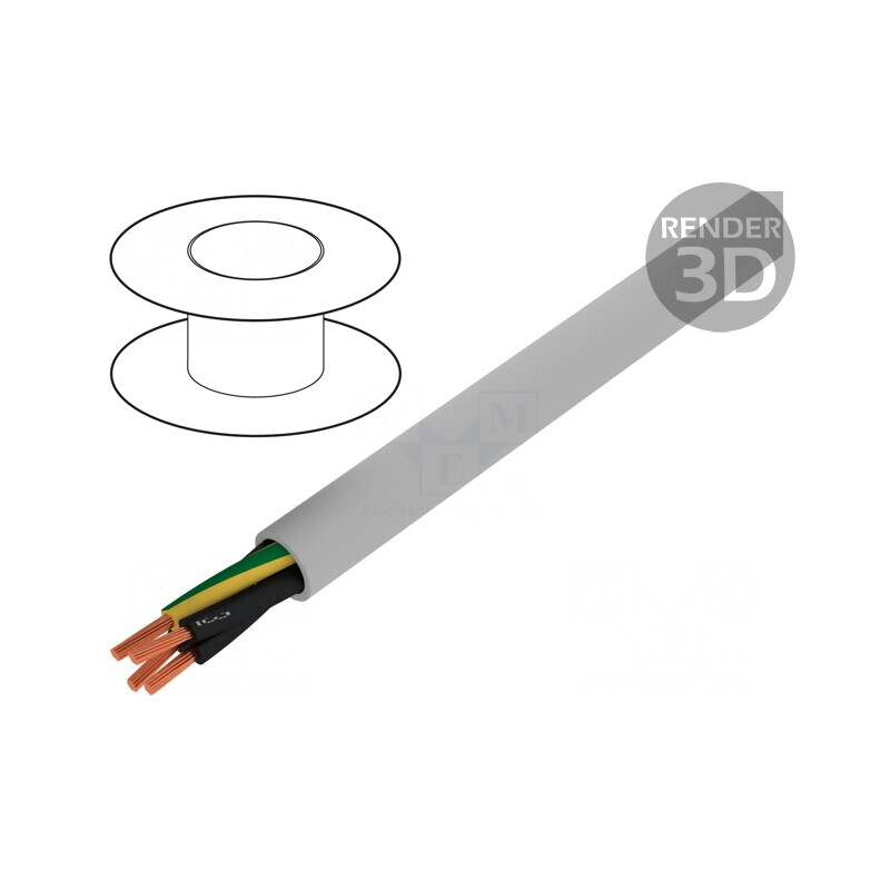 Cablu ÖLFLEX CLASSIC 110 4G6mm2 Cu Gri 300V/500V | Electronic-mag.ro | Componente Electronice