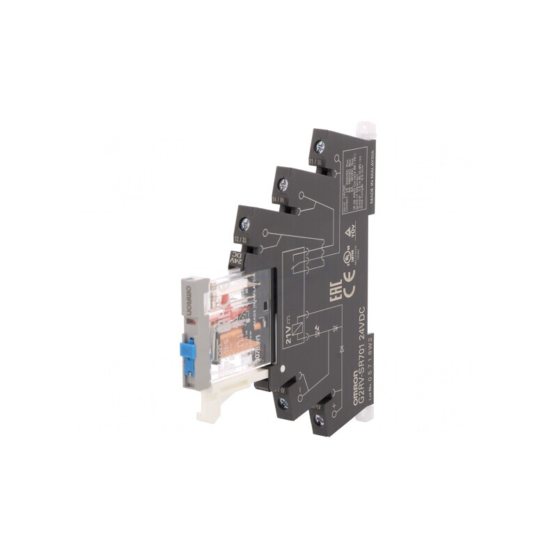 Releu Intermediar SPDT 24VDC 6A | Electronic-mag.ro | Componente Electronice