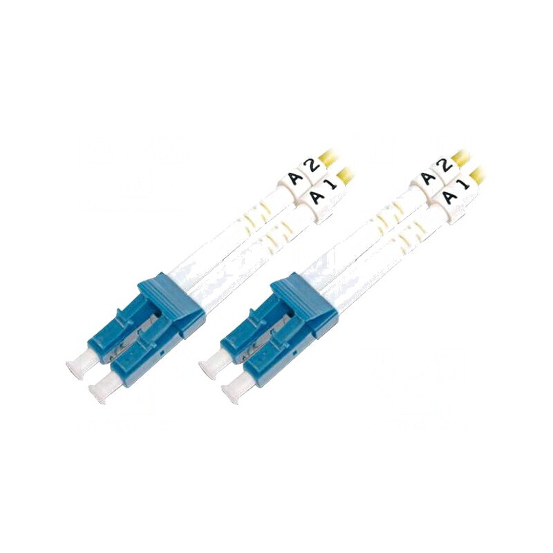 Patch cord fibră optică OS2 LC/UPC 10m LSZH | Electronic-mag.ro | Componente Electronice