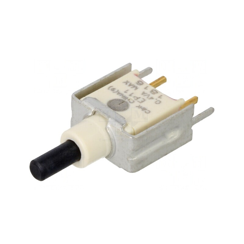 Comutator apăsare SPST-NO 0,02A 20VAC | Electronic-mag.ro | Componente Electronice