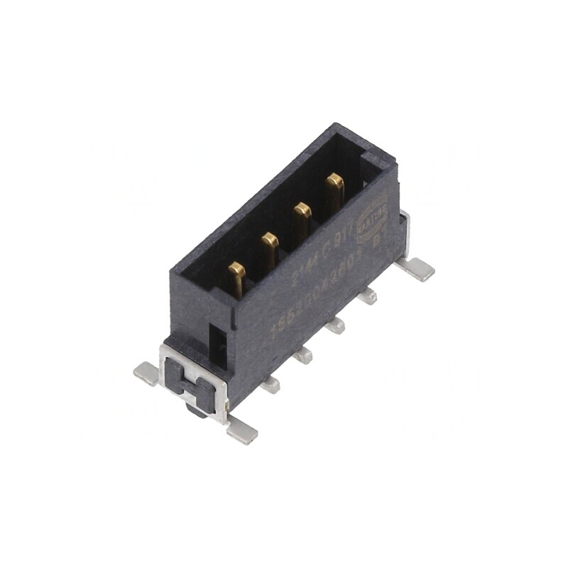 Conector PCB-PCB 4 PIN 2.54mm Har-flex Power | Electronic-mag.ro | Componente Electronice