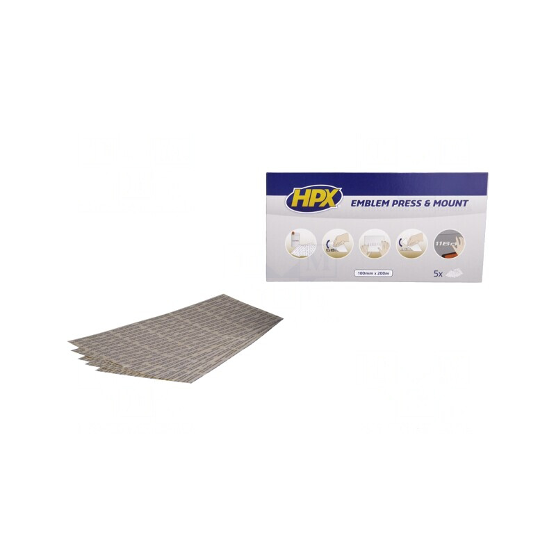 Bandă dublă adezivă acrilică 0,1m x 0,2m 40um max.90°C | Electronic-mag.ro | Componente Electronice Bandă dublă adezivă acrilică 0,1m x 0,2m 40um max.90°C | Electronic-mag.ro | Componente Electronice