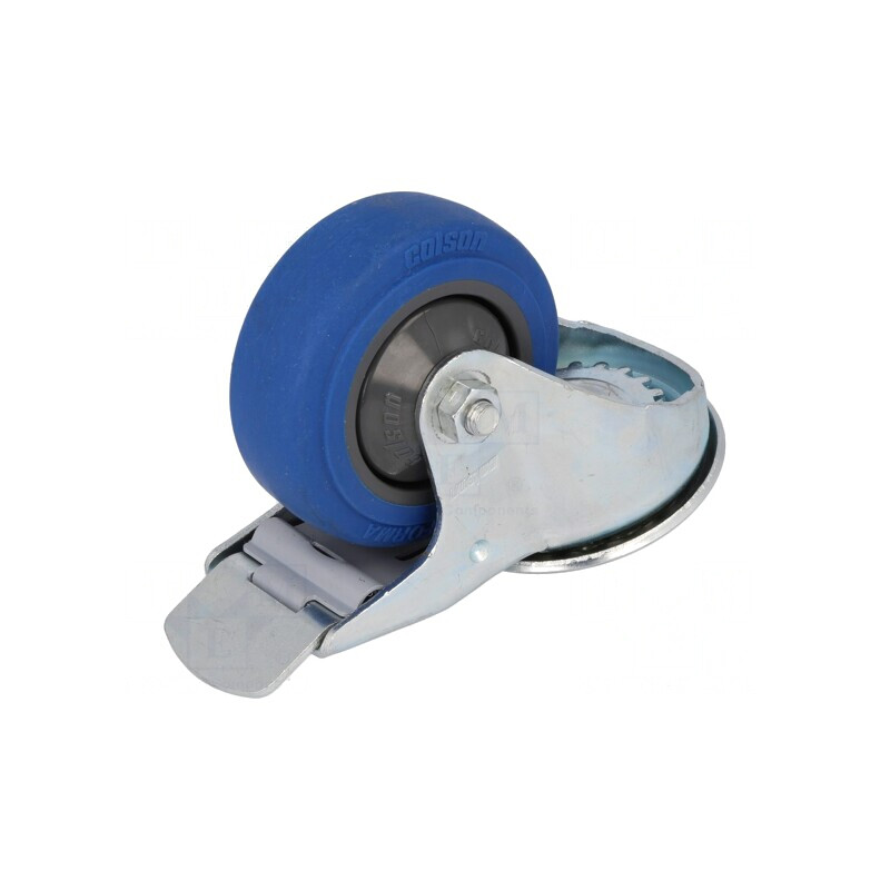 Roată de transport 80mm cu lagăr pe bilă 120kg | Electronic-mag.ro | Componente Electronice