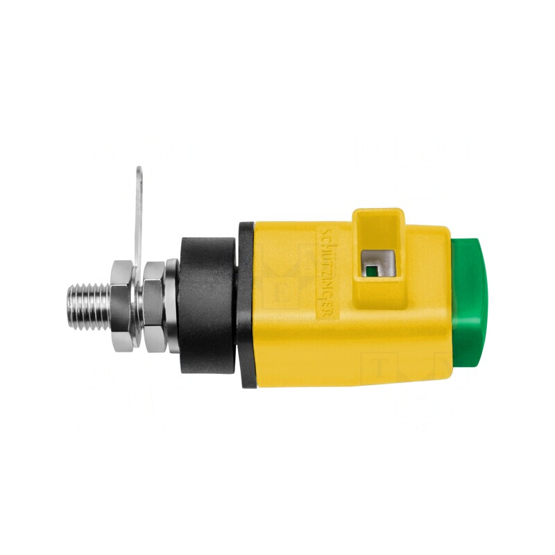 Clemă de laborator galben-verde 300VDC 16A nichel | Electronic-mag.ro | Componente Electronice Clemă de laborator galben-verde 300VDC 16A nichel | Electronic-mag.ro | Componente Electronice